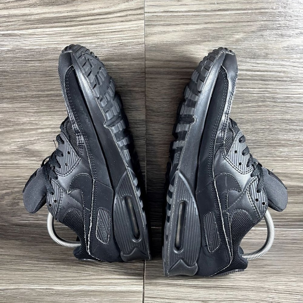 Nike Men's Black Air Max 90 Sneakers Shoe Size 12 - Picture 9 of 10